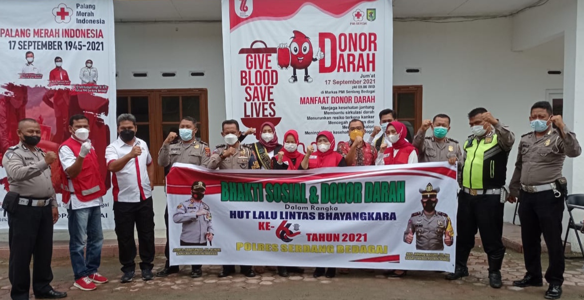 Sambut HUT PMI ke 76, PMI Sergai Gelar Berbagai Kegiatan