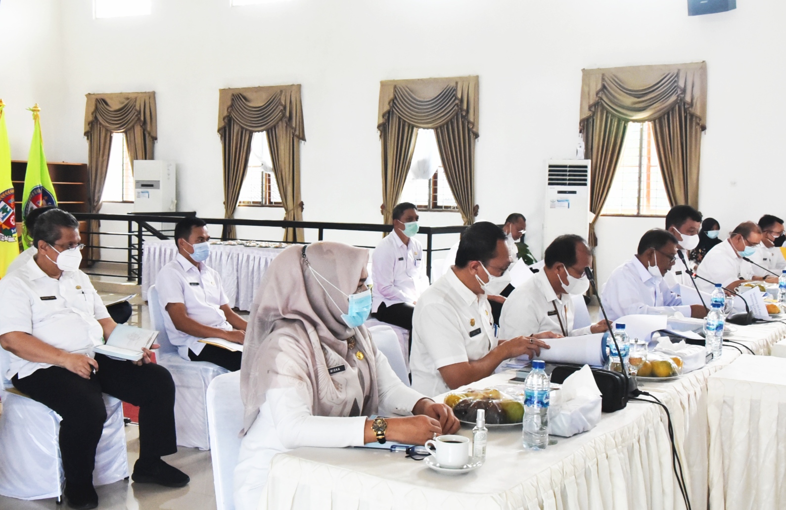 Bupati Deli Serdang Ikuti Monev Capaian MCP Bersama Tim Korsupgah Wilayah I KPK RI