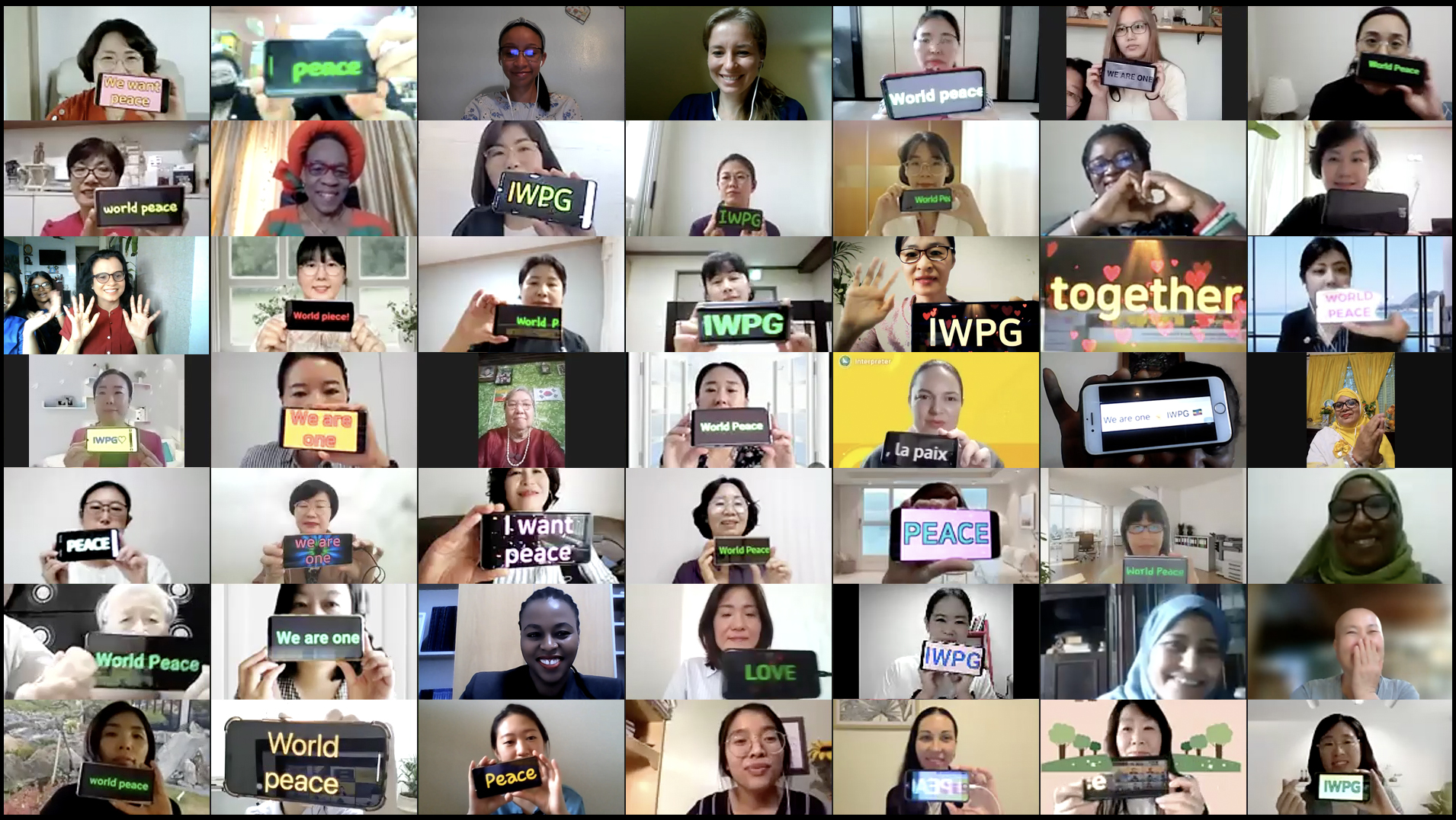 IWPG Sukses Selenggarakan International Womenâ€™s Peace Conference 2021