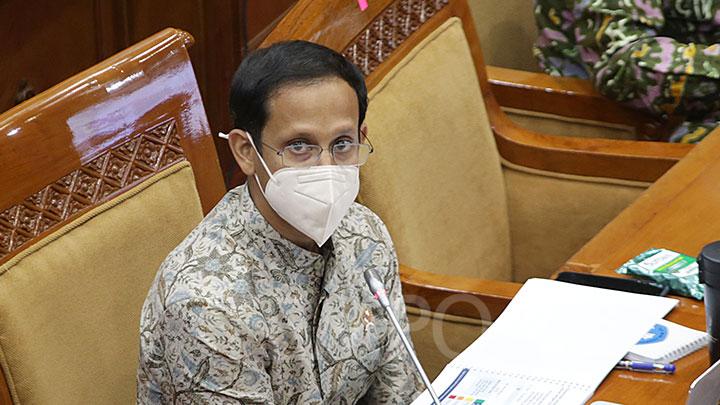 Nadiem Makarim: PTM Tak Akan Disetop Meski Klaster Covid Sekolah Mulai Muncul