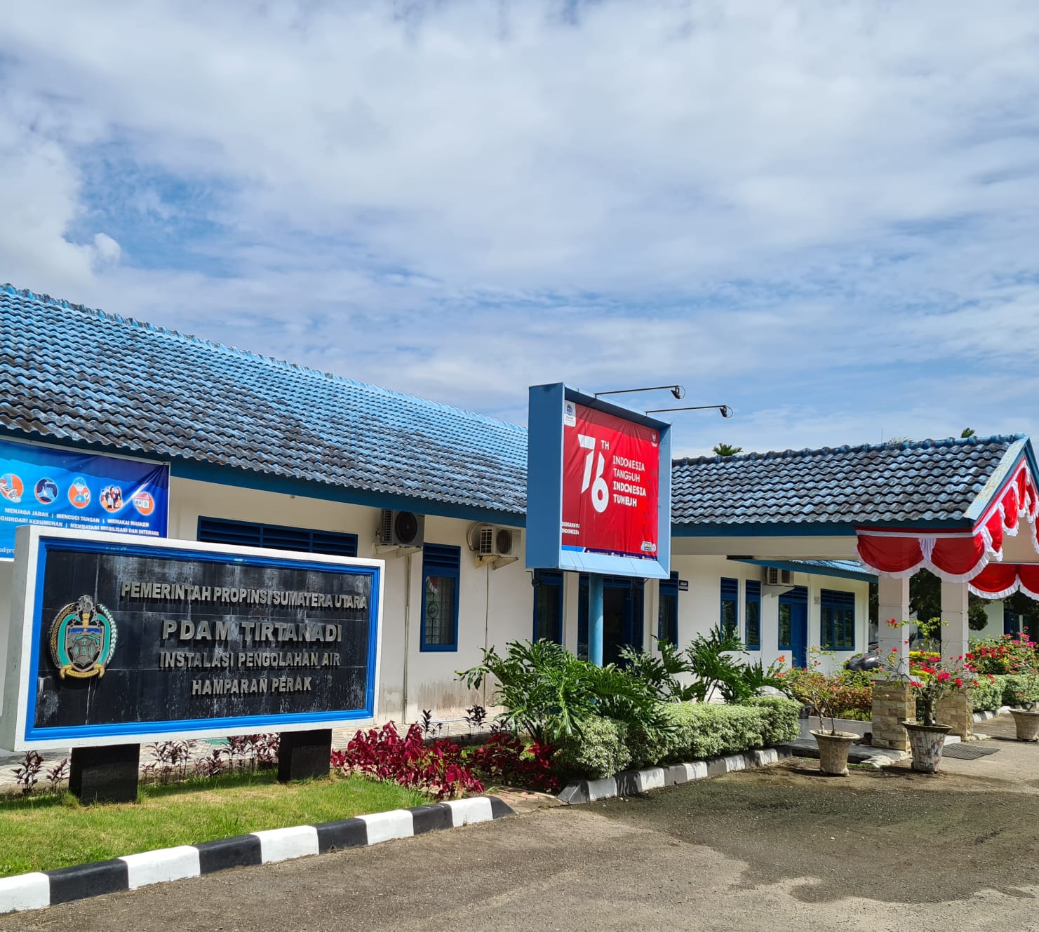 IPAM Hamparan Perak PDAM Tirtanadi Cuci Pipa Transmisi, Pelayanan Terganggu