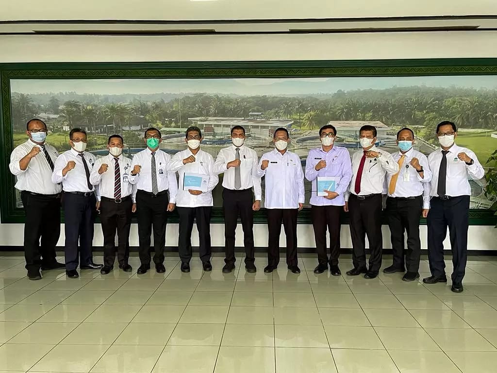 Pj Sekda Pemprovsu Sambut Baik Peluncuran Aplikasi Whistleblowing System PDAM Tirtanadi
