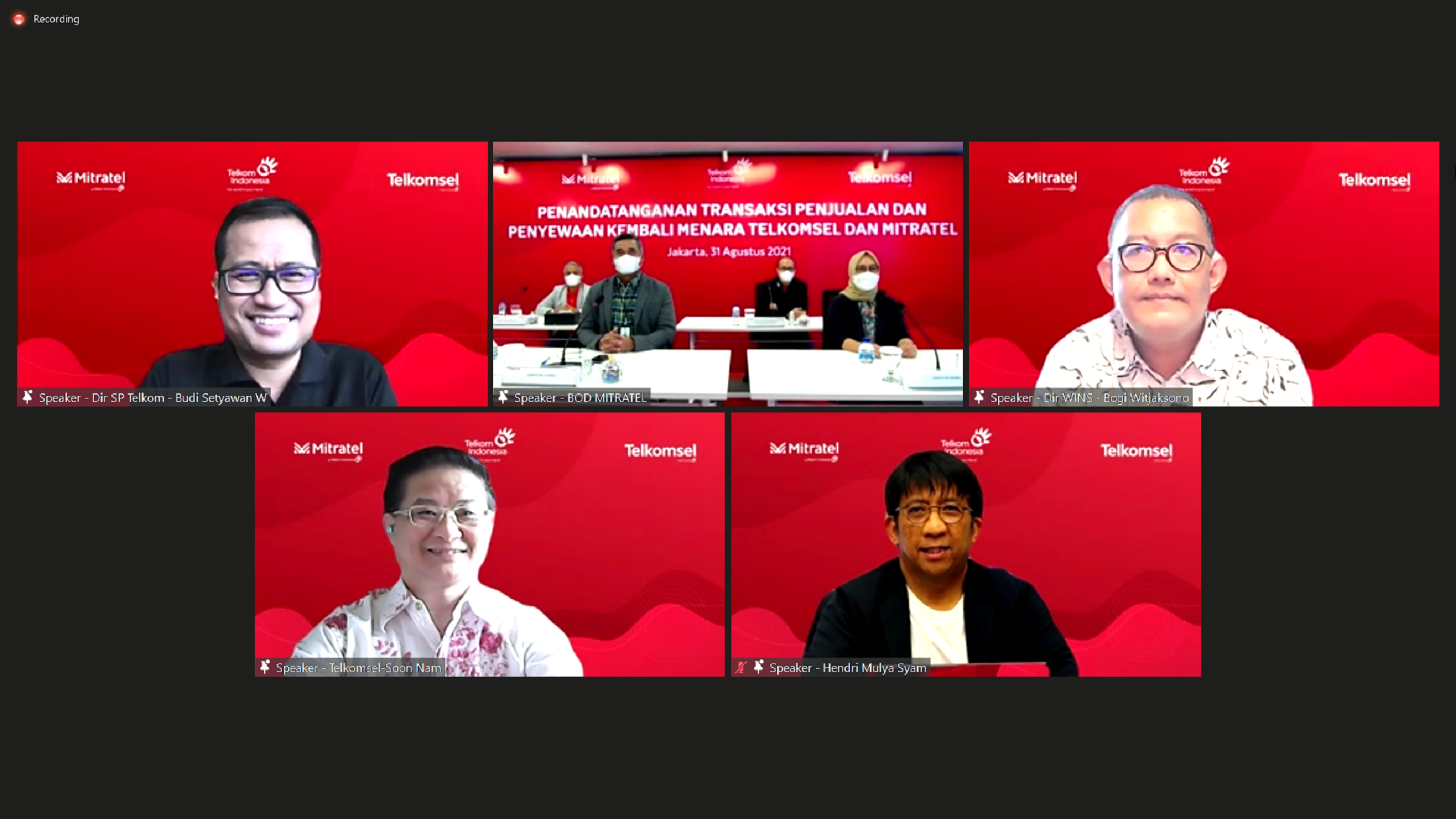 Telkomsel dan Mitratel Kembali Melakukan Aksi Korporasi dengan Pengalihan Kepemilikan 4.000 unit Menara Telekomunikasi