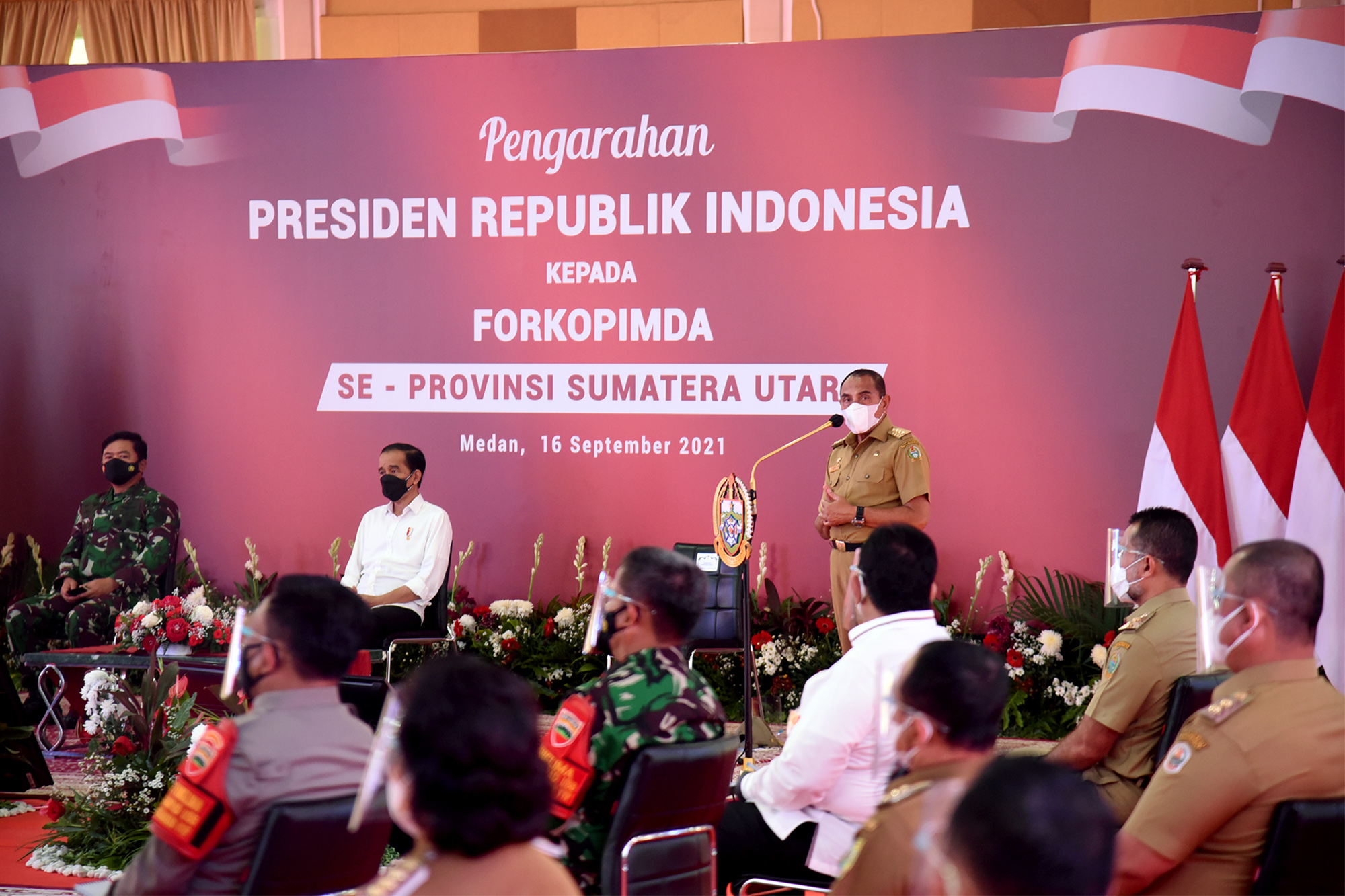 Simak, Ini Penjelasan Gubsu Edy Dihadapan Jokowi