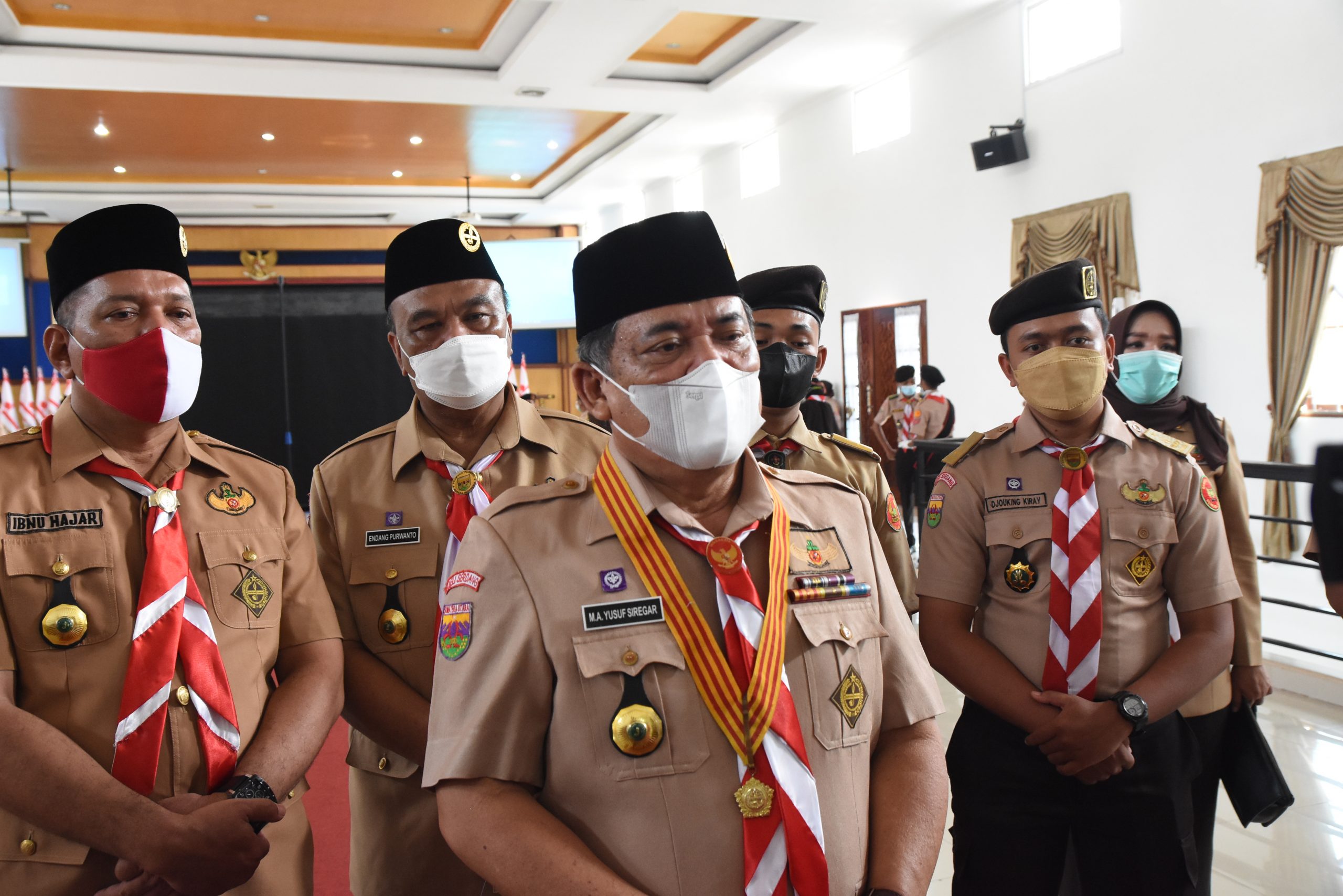 Wabup Deli Serdang Pimpin Apel Peringatan Hari Besar Pramuka Ke-60