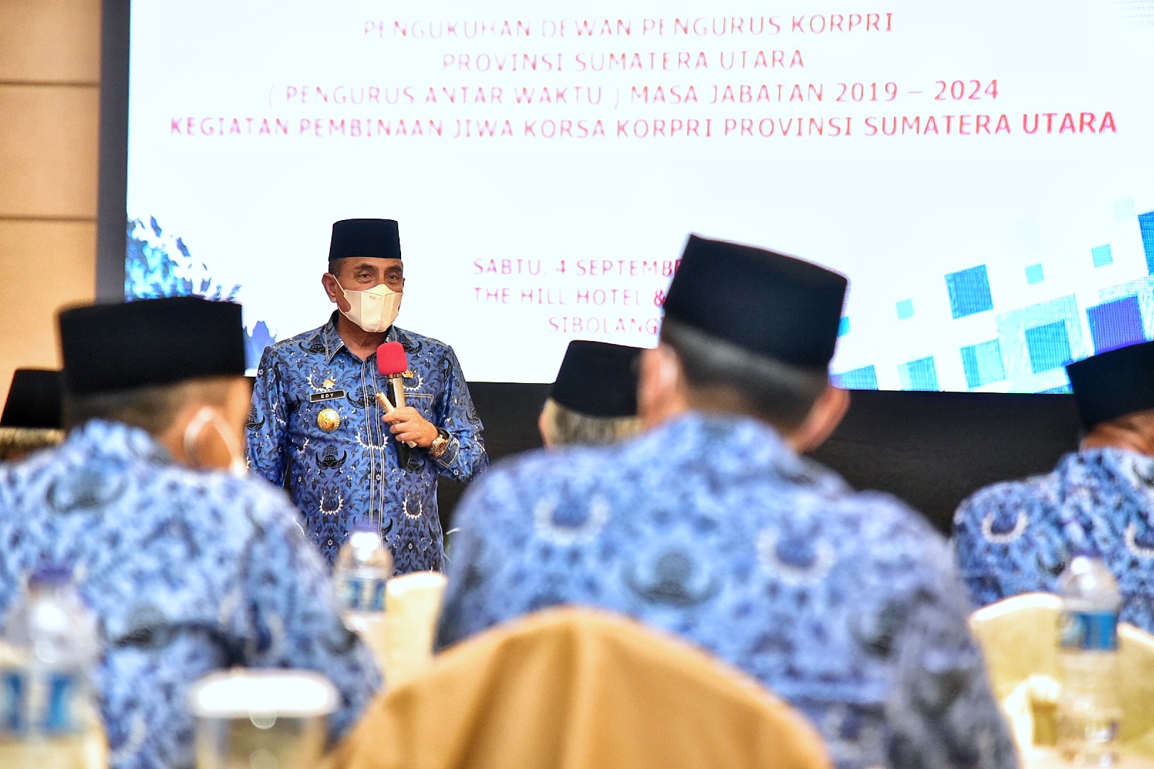 Arsyad Lubis KetuaÂ  KORPRI Sumut PAW 2019-2024, Ini KataÂ Edy Rahmayadi