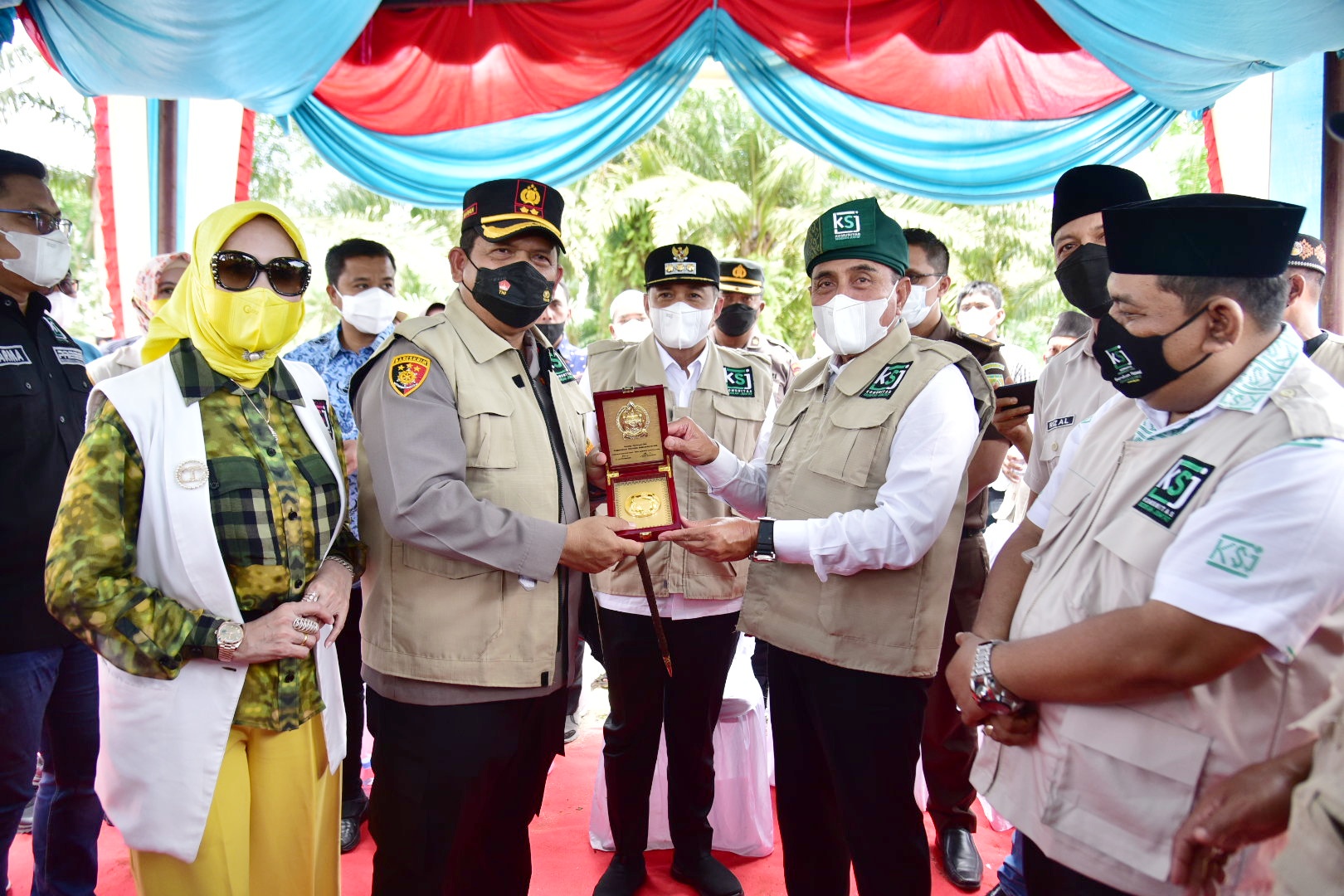 Edy Rahmayadi Resmikan Pembangunan  Kampung Sedekah KSJ di Batubara