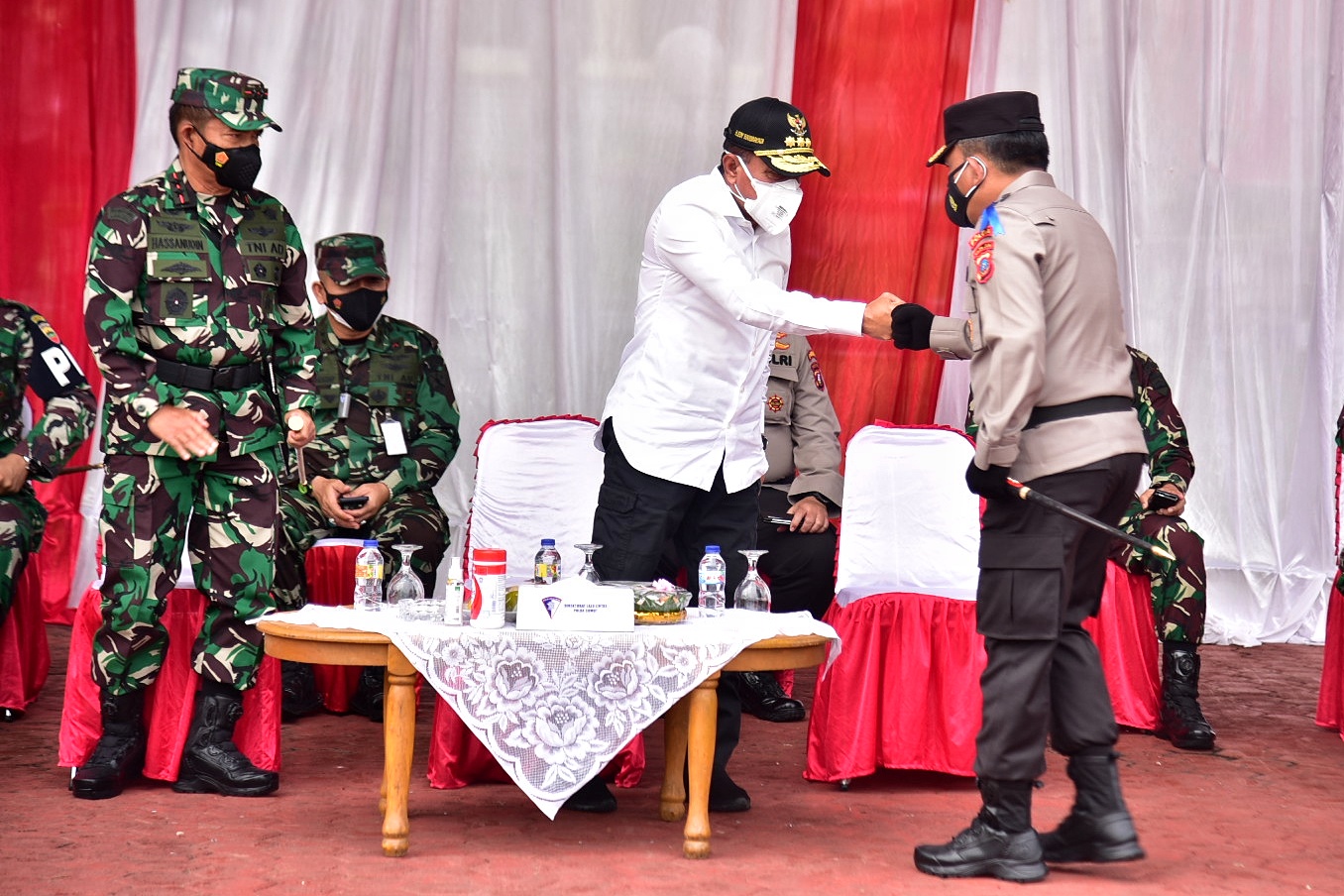 Gelar Pasukan Operasi Patuh Toba 2021,  Edy Rahmayadi Harapkan Kesadaran  Prokes Masyarakat Meningkat