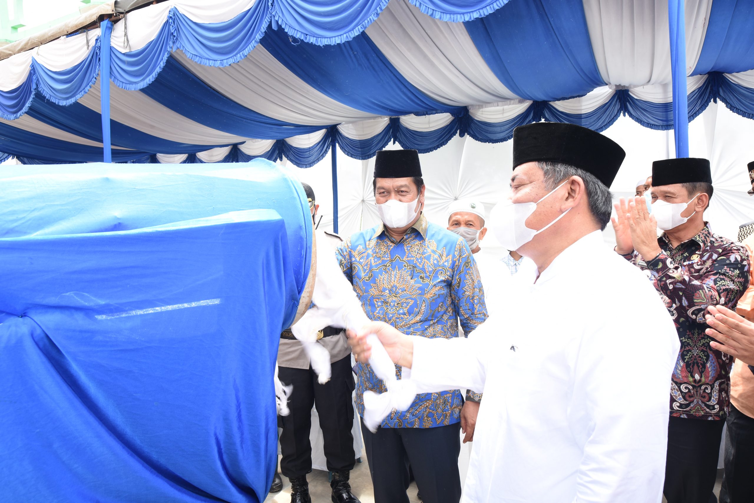 Wabup Deli Serdang Resmikan Masjid AL.Hidayah Desa Tanjung Morawa A