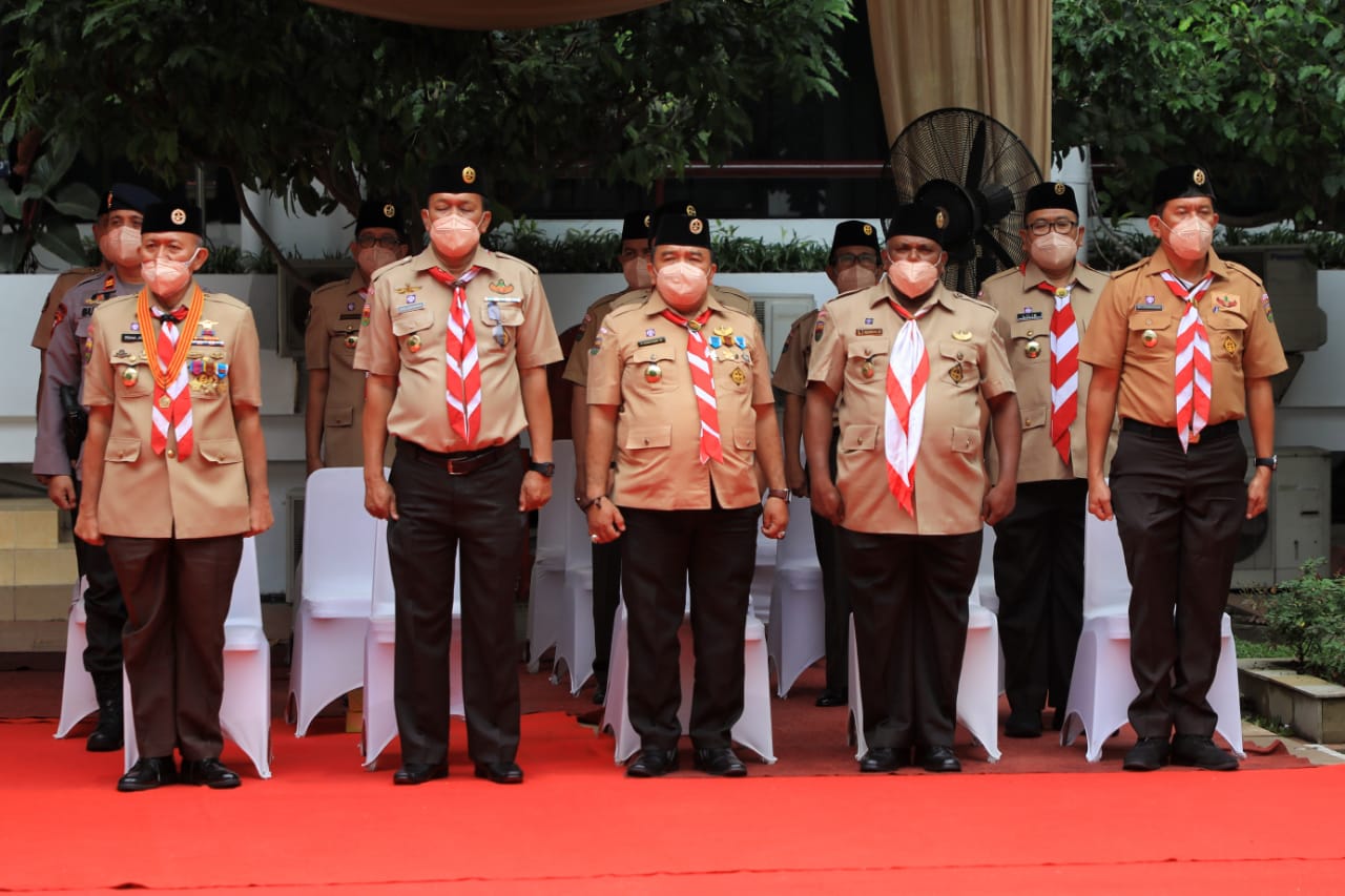 Bobby Nasution dan Kahiyang Ayu dilantik Sebagai Ka Mabicab dan Waka Mabicab Gerakan Pramuka Kota Medan