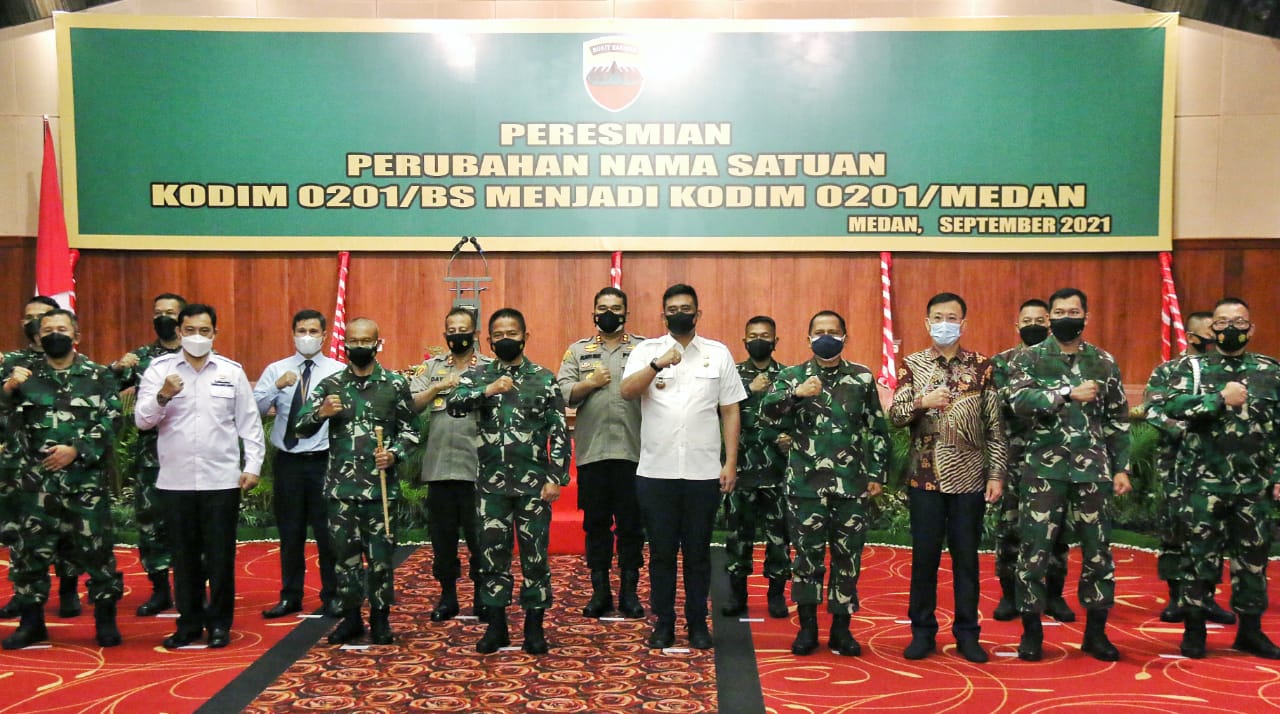 Kodim 0201/BS Jadi Kodim 0201/Medan