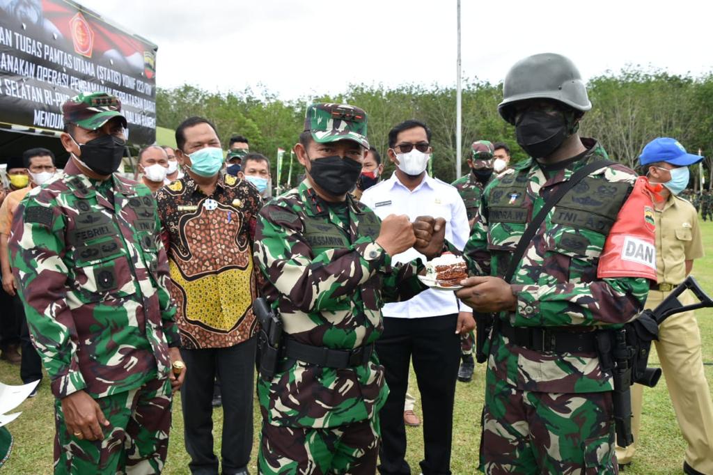 Kembali Yonif 123/RW Akan di Tugaskan Menembus Papua