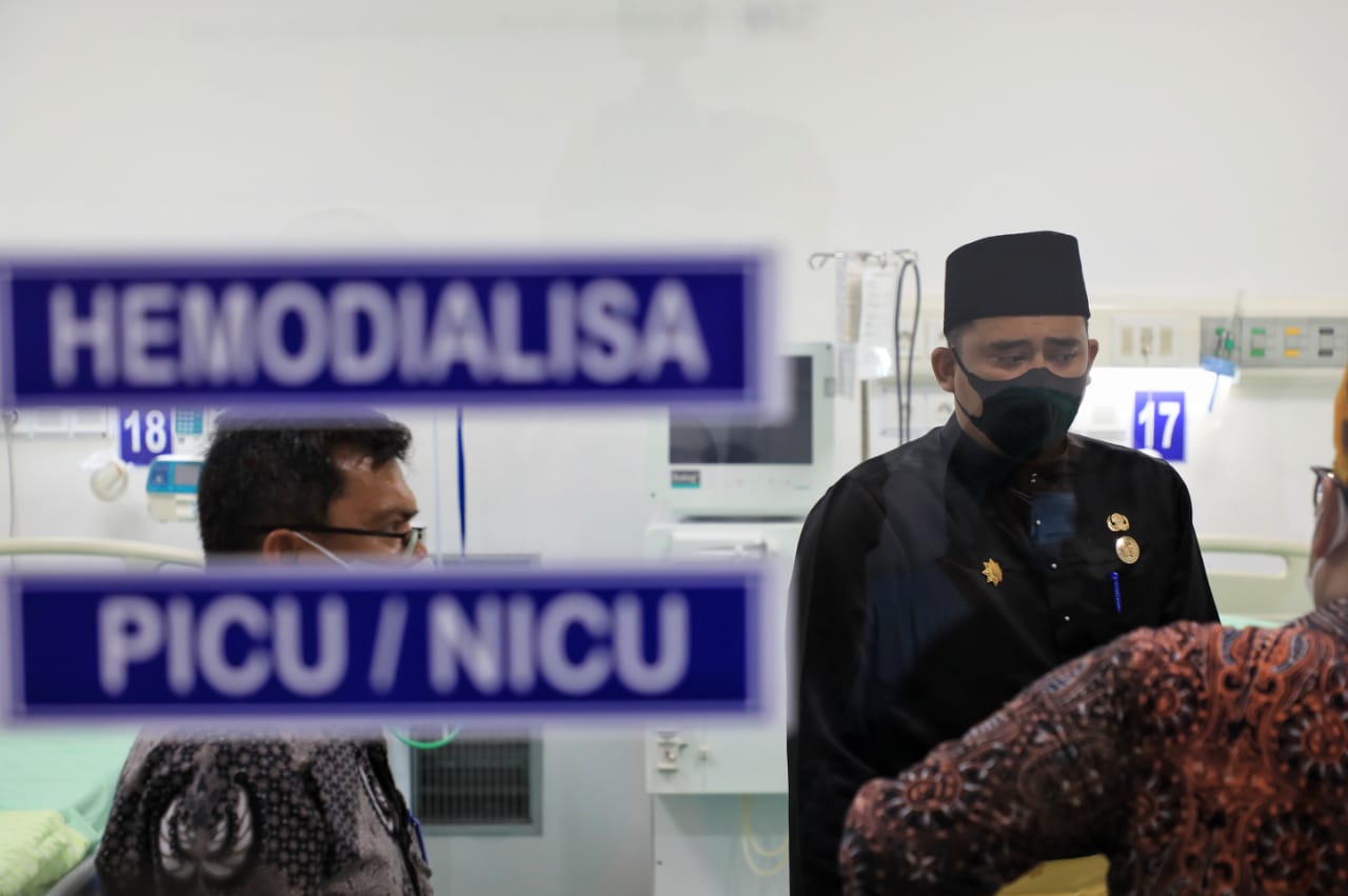 Tersedianya Ruangan ICU Covid-19 Wujud Ketegasan Bobby Nasution Tingkatkan Kualitas RS dr Pirngadi