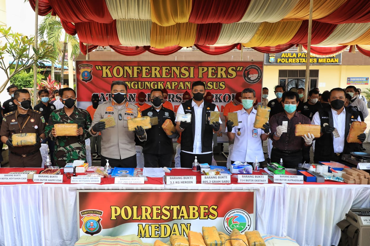 Wali Kota Medan akan Upayakan Pendirian Tempat Rehabilitasi dan Pembentukan BNN Kota Medan