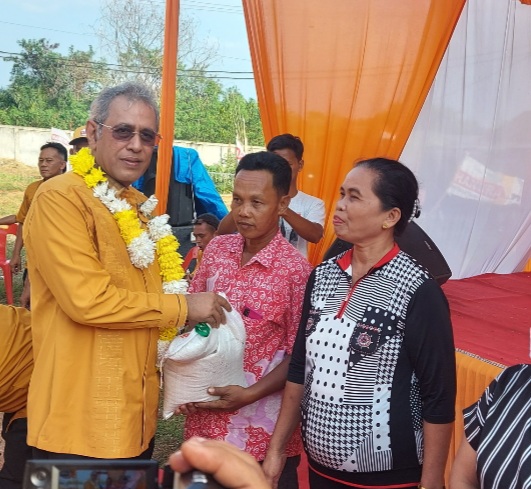 Resmikan Kantor PAC Hanura Tanjung Morawa, Ketua DPD Hanura Sumut Kodrat Shah Ajak Kader Berlaku Jujur