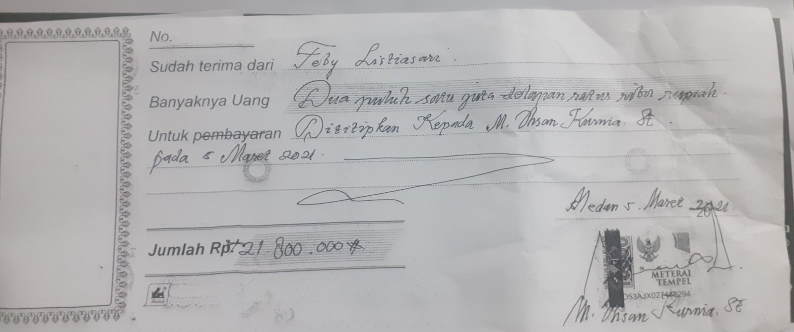 Modus Penipuan Bisa Mempekerjakan Sebagai Honorer, M. Ikhsan Staf PNS di Samsat Diduga Gelapkan Uang Puluhan Juta