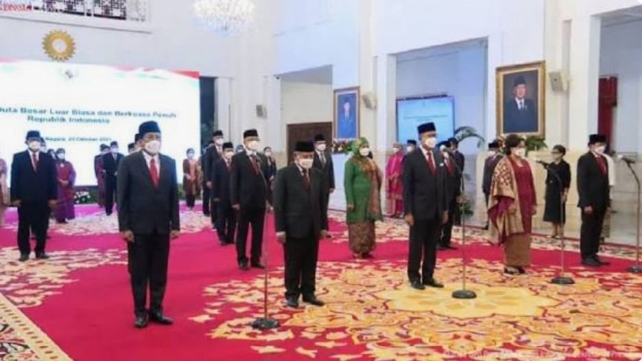 Ini Daftar Lengkap 17 Dubes RI Baru yang Dilantik Jokowi