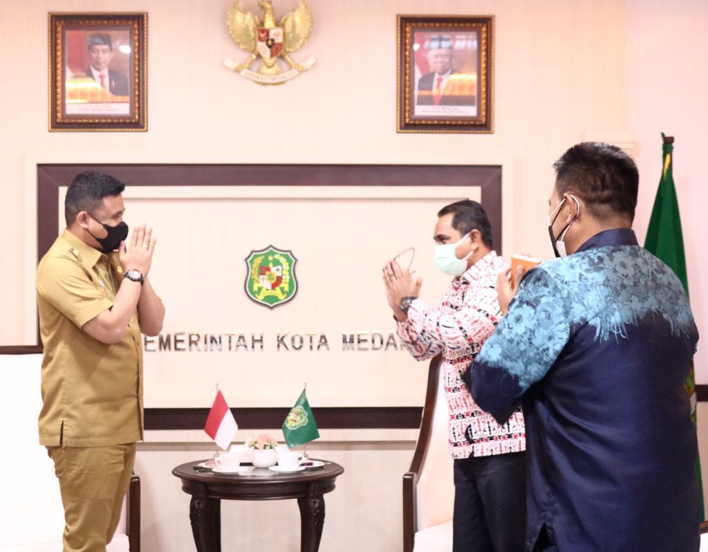 Wali Kota Terima Audiensi Pimpinan BNI Sumut