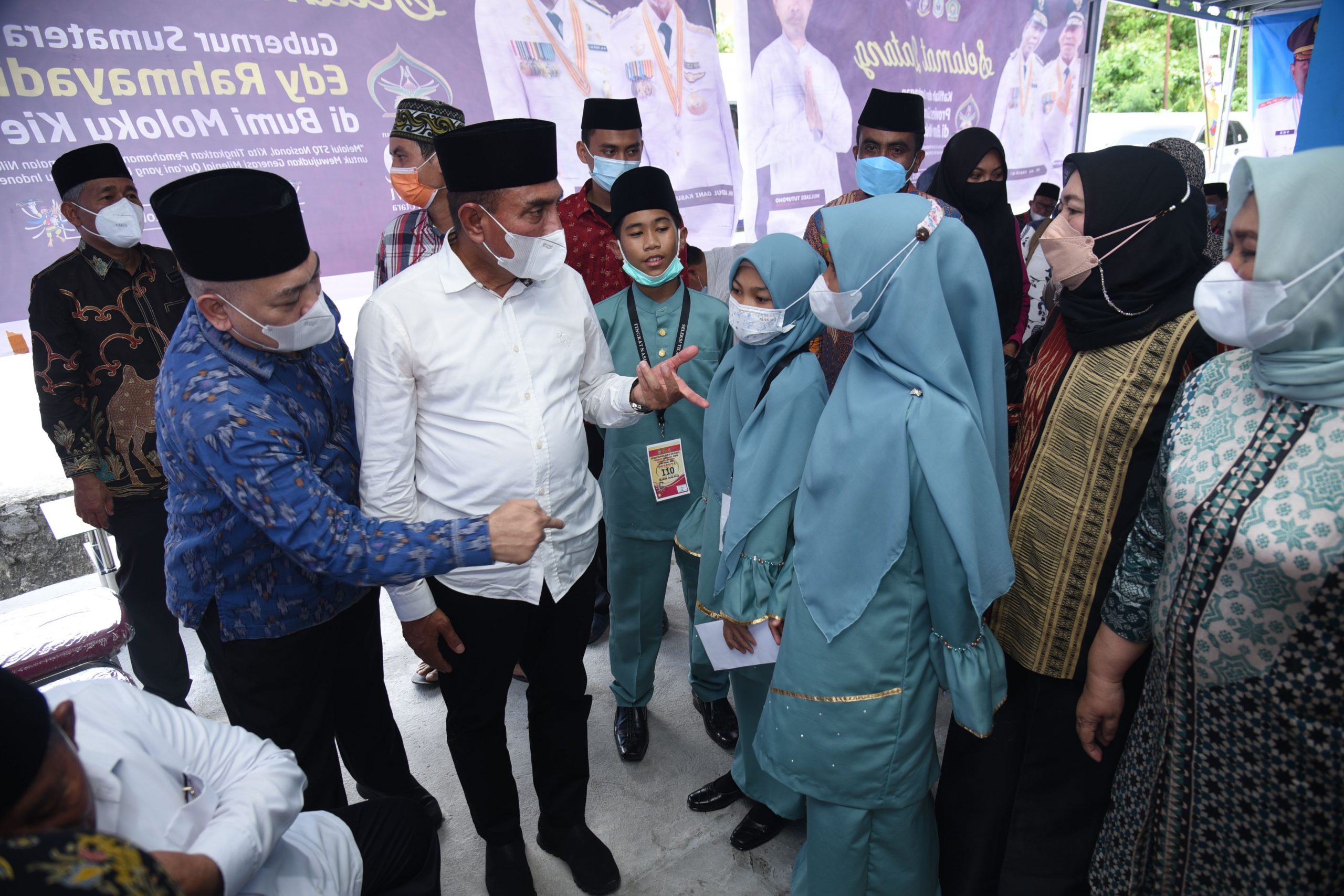 Edy Rahmayadi Semangati Peserta STQN Asal Sumut