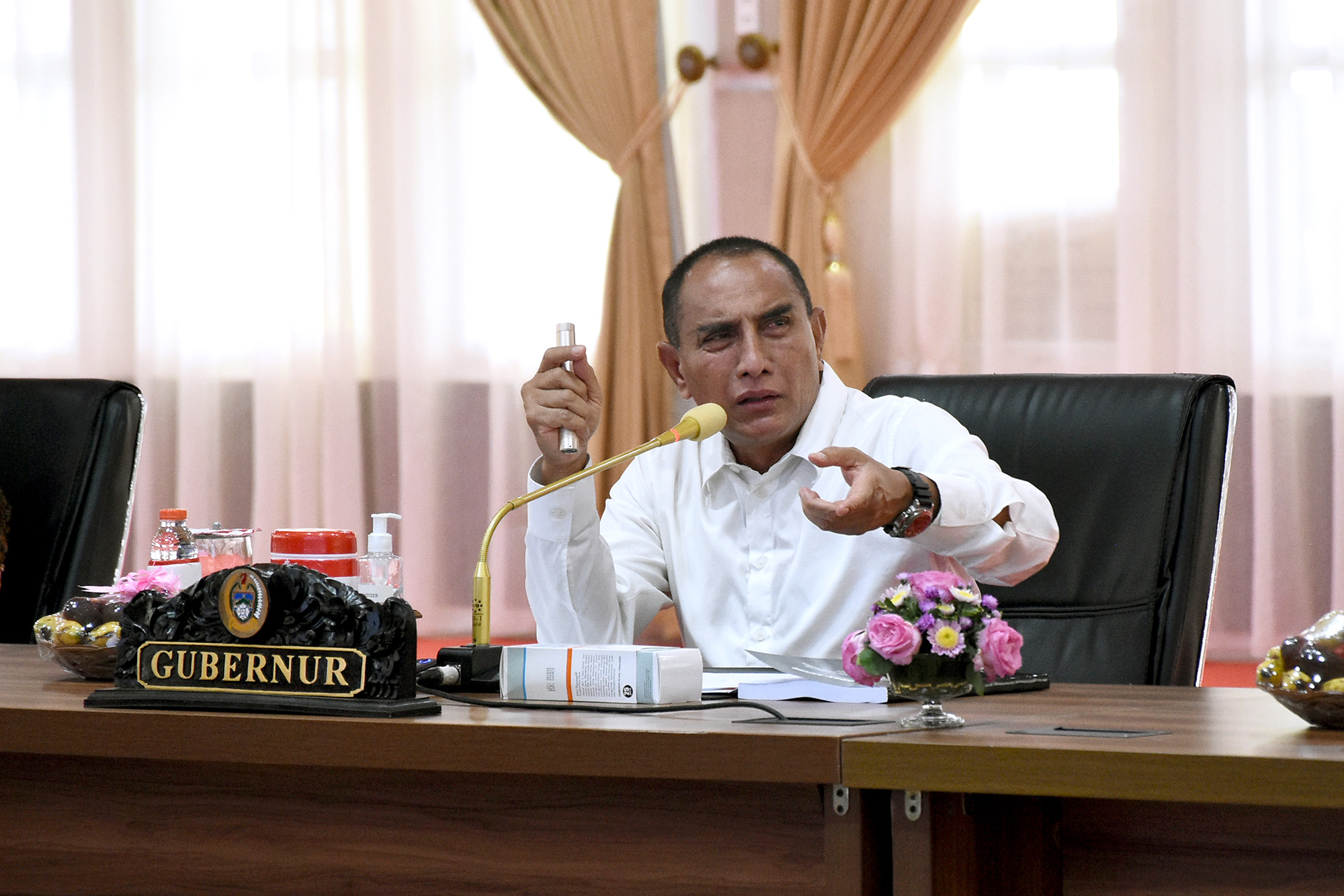 Edy Rahmayadi Ingatkan Vaksinasi Masif dan Covid-19 Melandai Bukan Alasan Turunkan Kedisplinan Prokes
