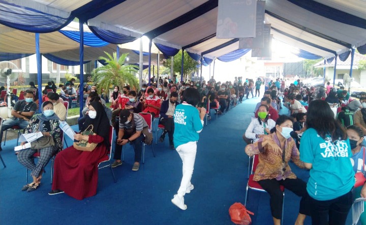 PT Pelindo I Gelar Vaksin Dosis I Secara Cuma-Cuma Ke Masyarakat