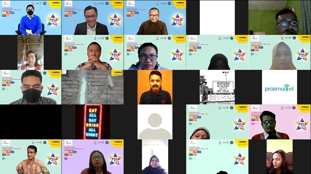 Festival Kreatif Lokal 2021 Semangat Tumbuh 9 UKM Local Hero di DSP Danau Toba