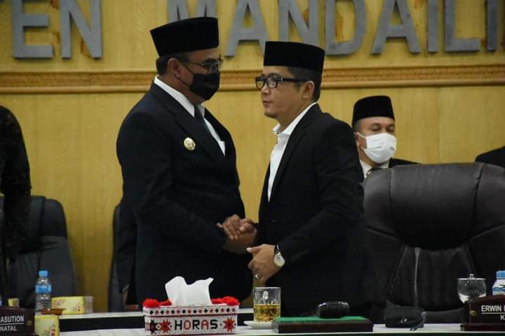 DPRD Kabupaten Mandailing Natal Sahkan P-APBD Tahun 2021