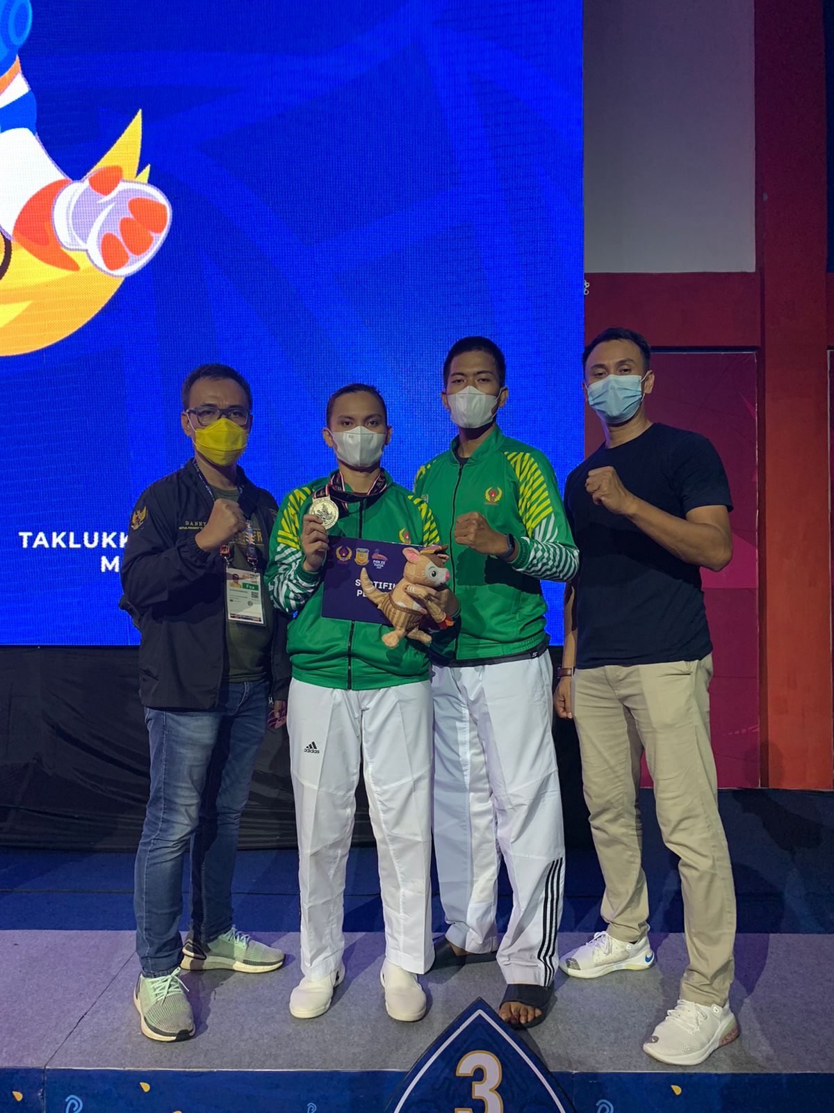 Dua Atlet TI Medan Raih Medali Perak di PON Papua