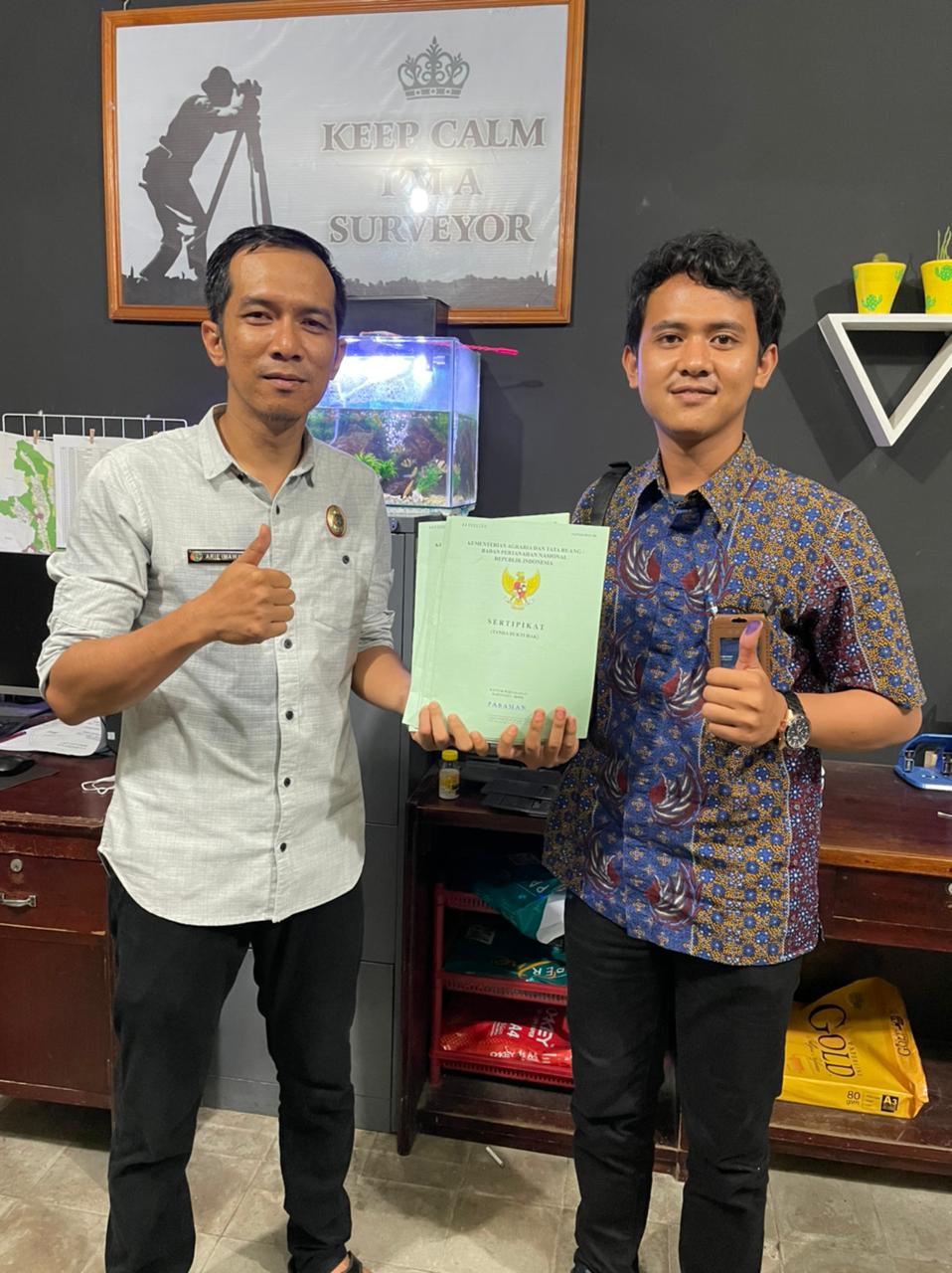 Berkat Dukungan Supervisi KPK, Kantah Pasaman Tuntaskan 5 Sertipikat Aset PLN