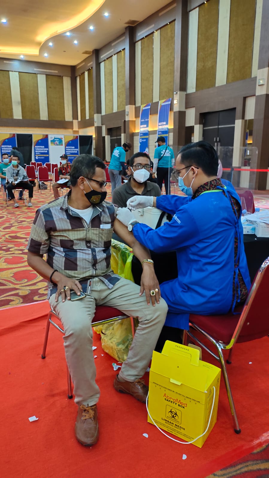 Ruslan Ajak Masyarakat Kuatkan Imun Tubuh Dengan Vaksin