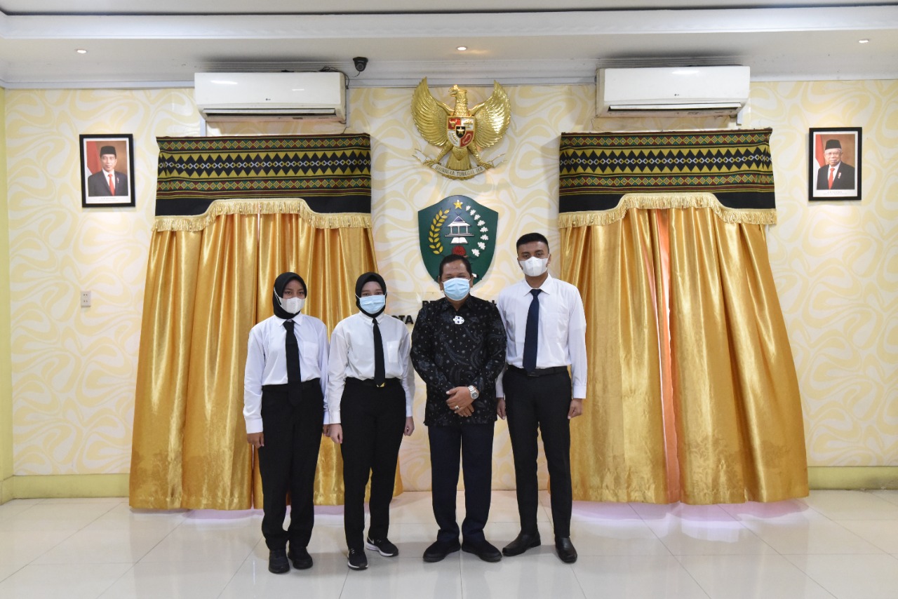 Berangkatkan 4 Putra Putri Lulus STTD Kemenhub, Walikota Irsan Nasution: Jaga Nama Baik Kota PSP