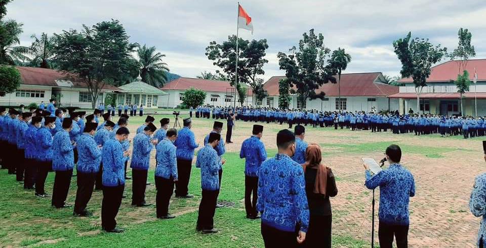 Bupati Labuhanbatu Jadi Pembina Upacara Dalam Peringatan Hari Kesaktian Pancasila