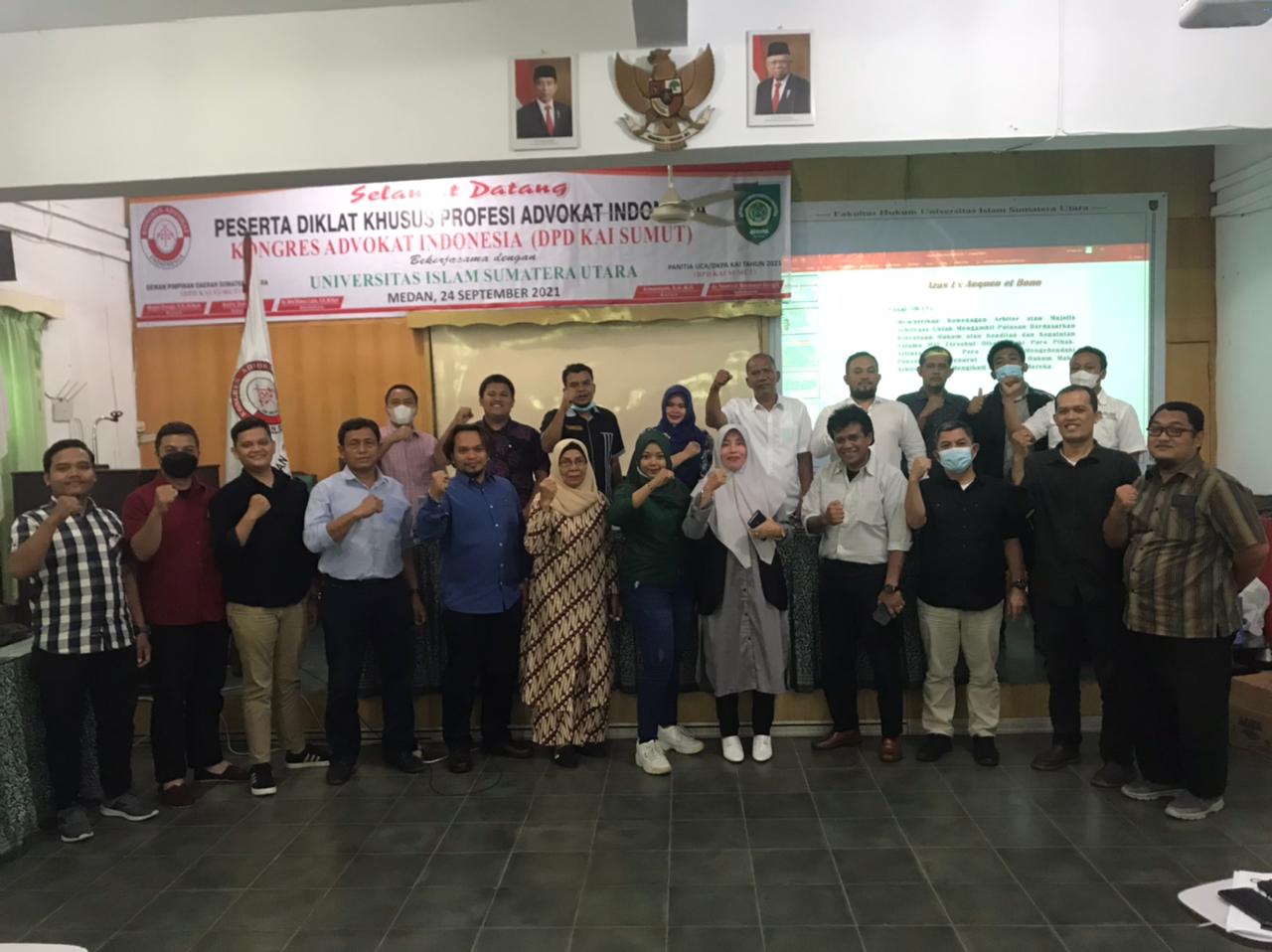 Diklat Khusus Advokat KAI Sumut, Dani Sintara Bicara Soal Pengadilan Niaga