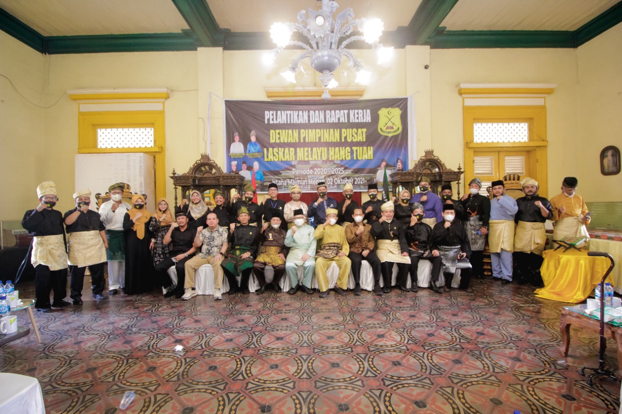 Pengukuhan DPP Laskar Melayu Hang Tuah, Datuk Sri Amar Asmara Didaulat jadi Ketua
