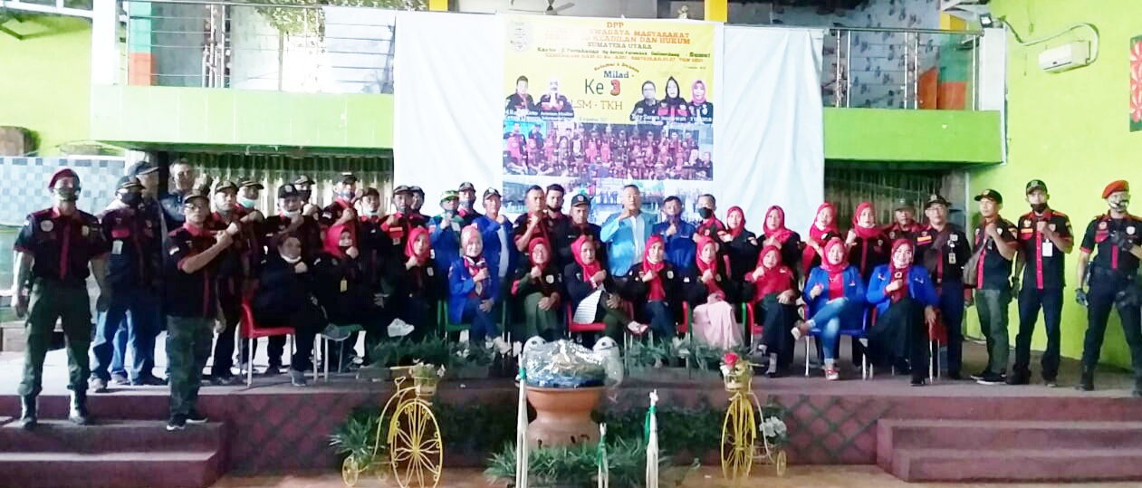 Milad Ke 3 LSM TKH Sumut Tekadkan Bangun Kinerja Sesuai Tupoksi