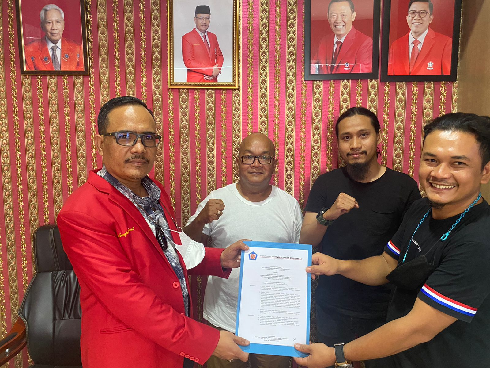 Depipus WKI Serahkan SK Depidar II Sumut, Sangkot Sirait: Maju Terus Laksankan Amanah Organisasi