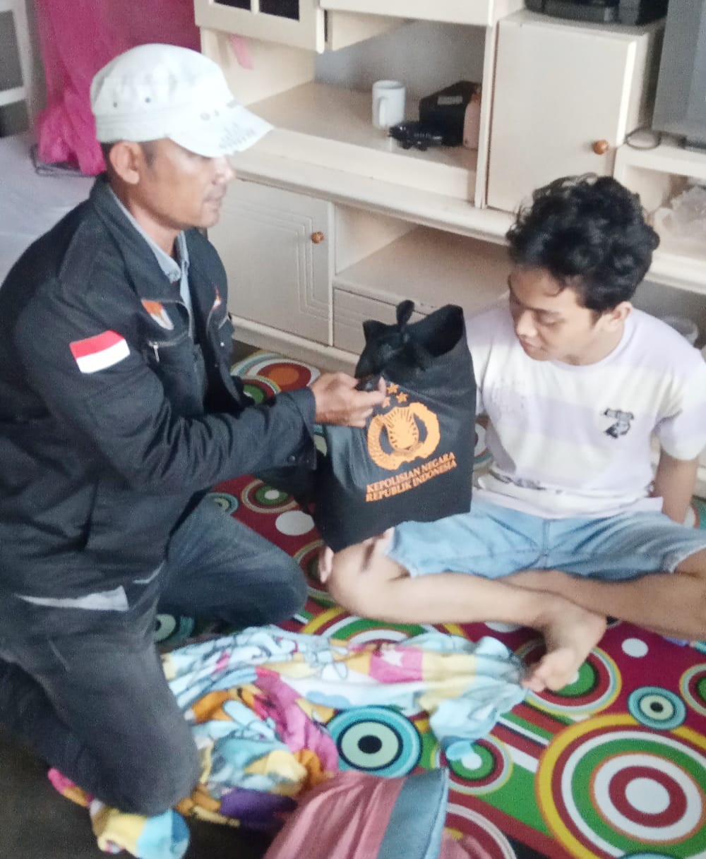 Rafly Siahaan Remaja Alami Kebutaan Ucapkan Terima Kasih Buat Bapak Kabareskrim