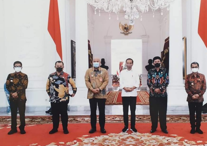 Usulkan Nias Jadi Propinsi, Kepala Daerah se-Kepulauan Nias  Temui Presiden Jokowi
