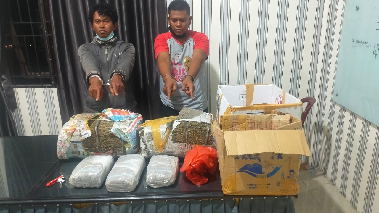 Satres Narkoba Tangkap Pengedar narkoba di Karo