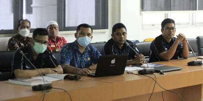 Diskominfo Sampaikan Persentase Perancangan Jaringan Fiber Optic Smart City Pada Bupati Labuhanbatu