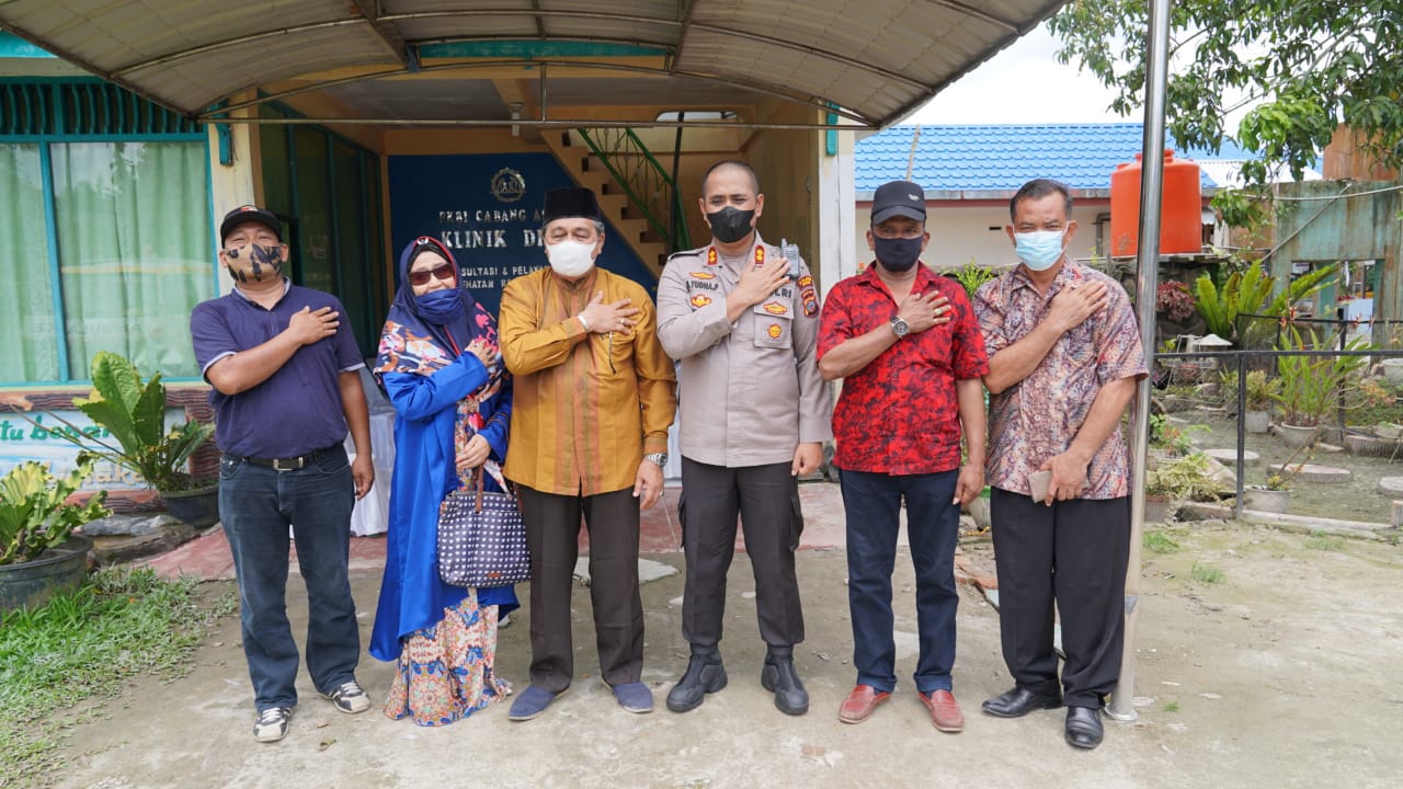 Kapolres AsahanÂ Jalankan Program PRM dengan SambangiÂ Ketua FKUB Asahan