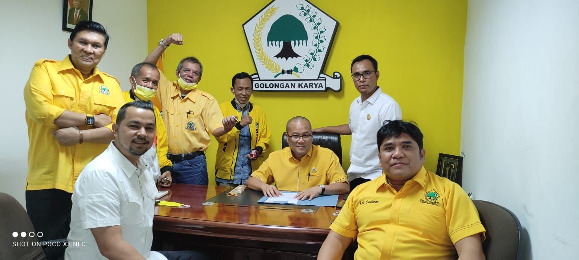 DPD I Partai Golkar Gelar Rapat Pleno II, Ini Aktor GantengÂ  Resmi Jadi Kader
