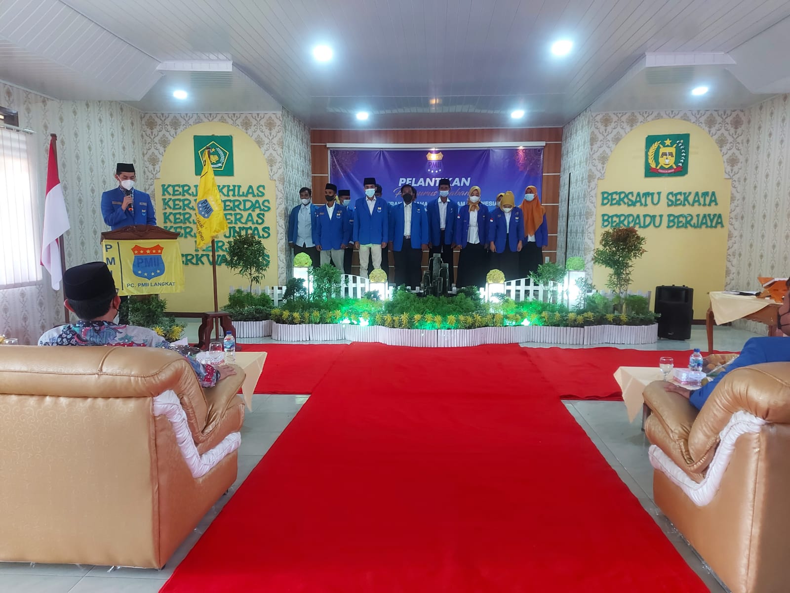 Pelantikan PC PMII , Wakil Ketua PKB H A.Jabidi : Langkat perlu menjadi Perhatian kita Bersama