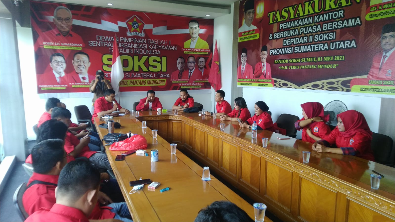 Depidar II WKI Sumut Rapat Persiapan Pelantikan, Ketua Edison : Sukseskan Pelantikan Demi Kemajuan bersama