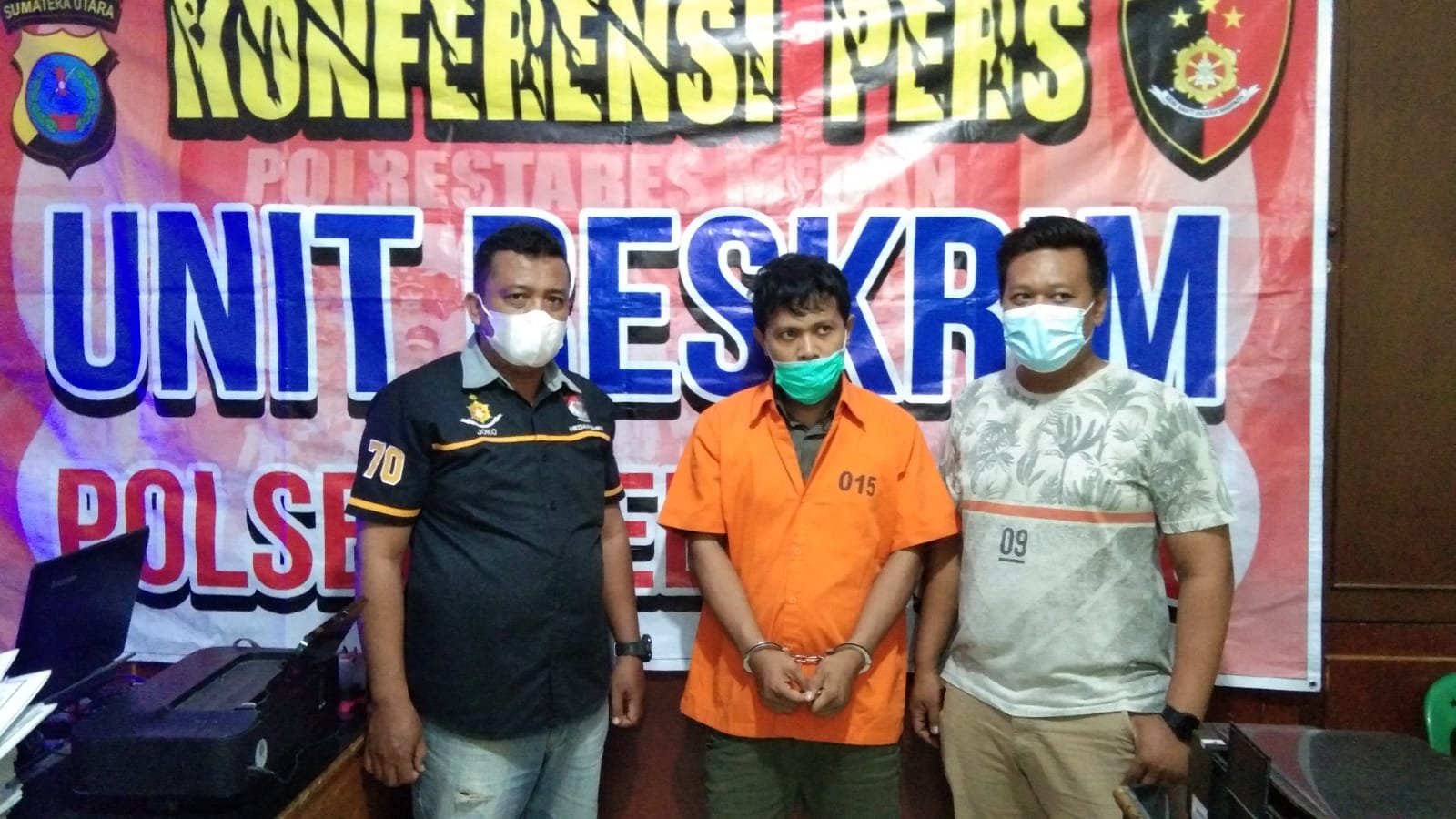 Reskrim Medan Baru Bekuk Pelaku Curanmor Anak Kost