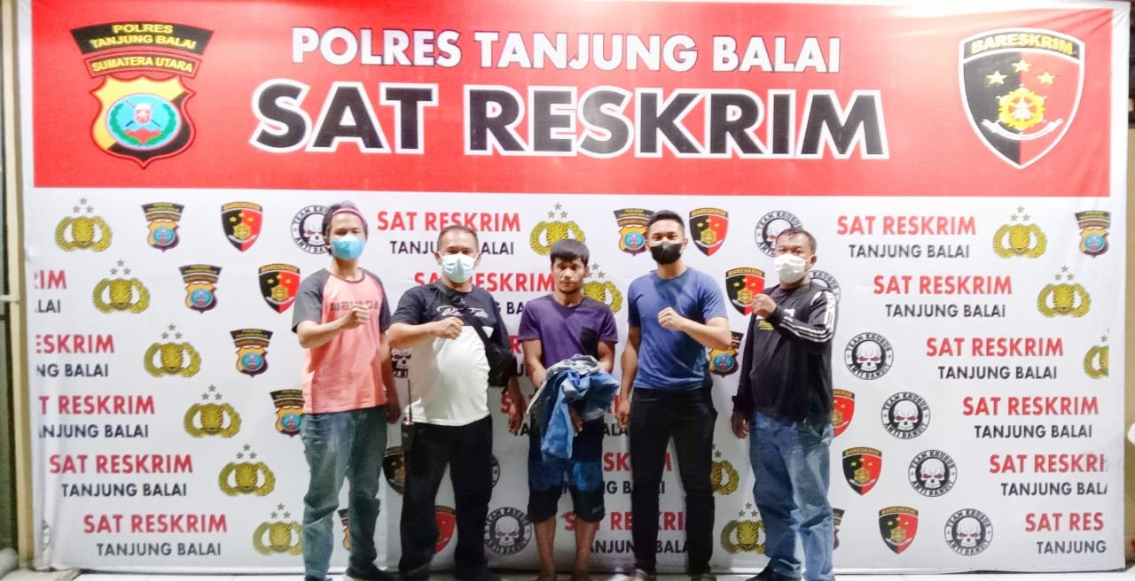 Reskrim Polres Tanjung Balai Ringkus Residivis Pembobol Panglong, Seorang Lagi Buron