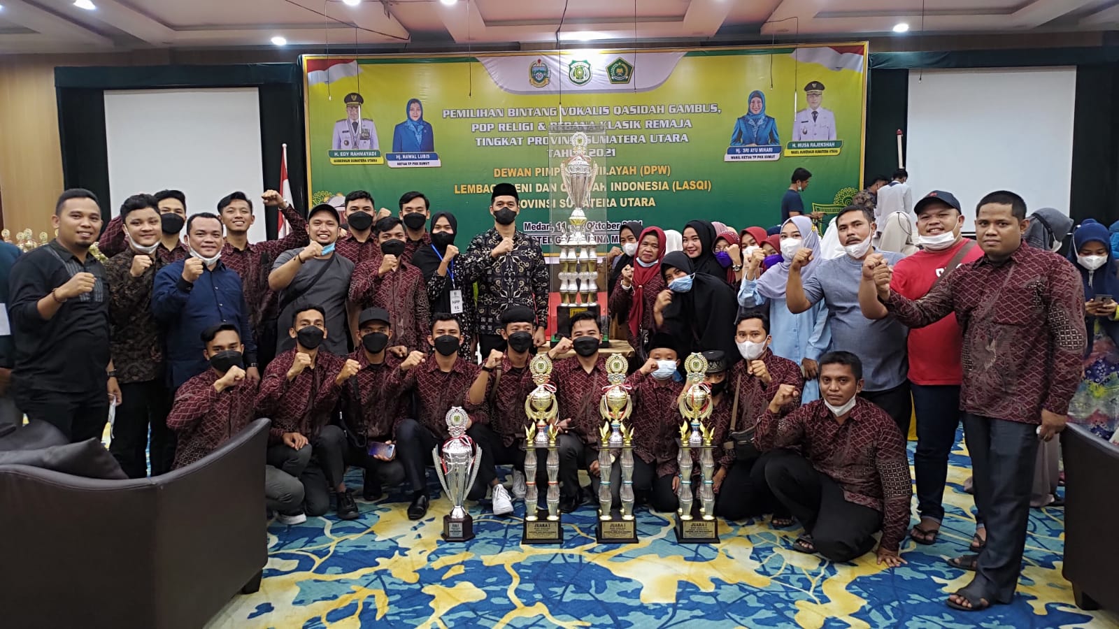 Kabupaten Sergai Raih Juara Umum FSQ ke XXV Tingkat Provsu