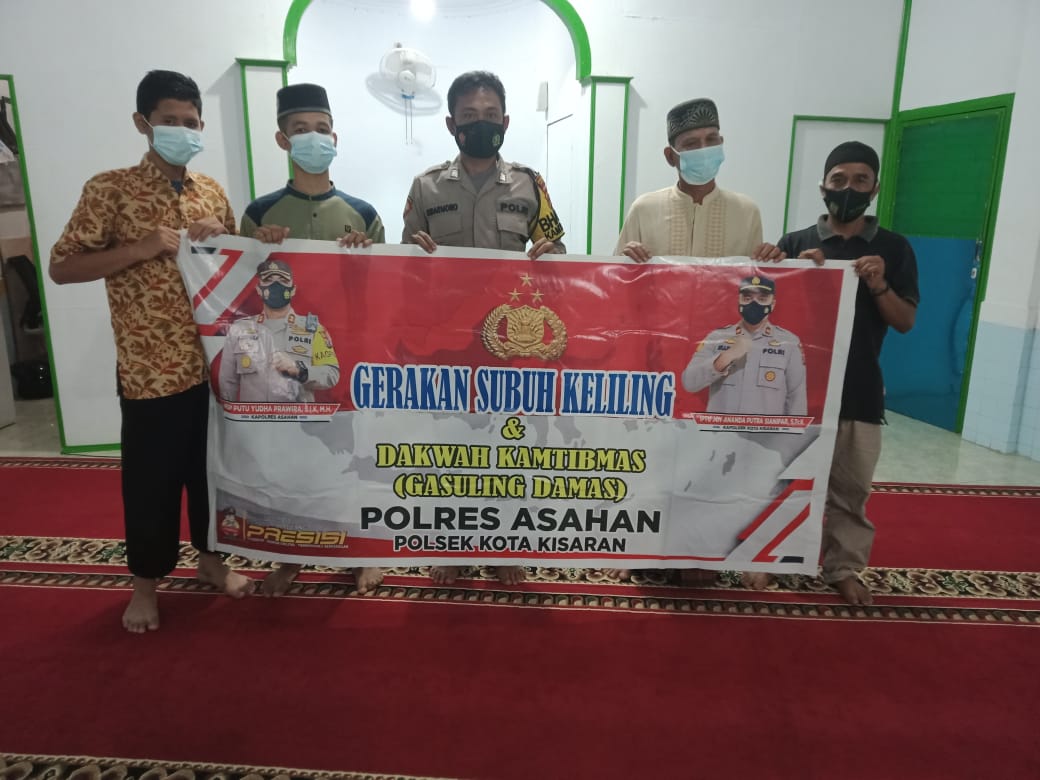 Gasuling Damas Polres Asahan Ajak Masyarakat Jaga Kerukunan Antar Umat Beragama