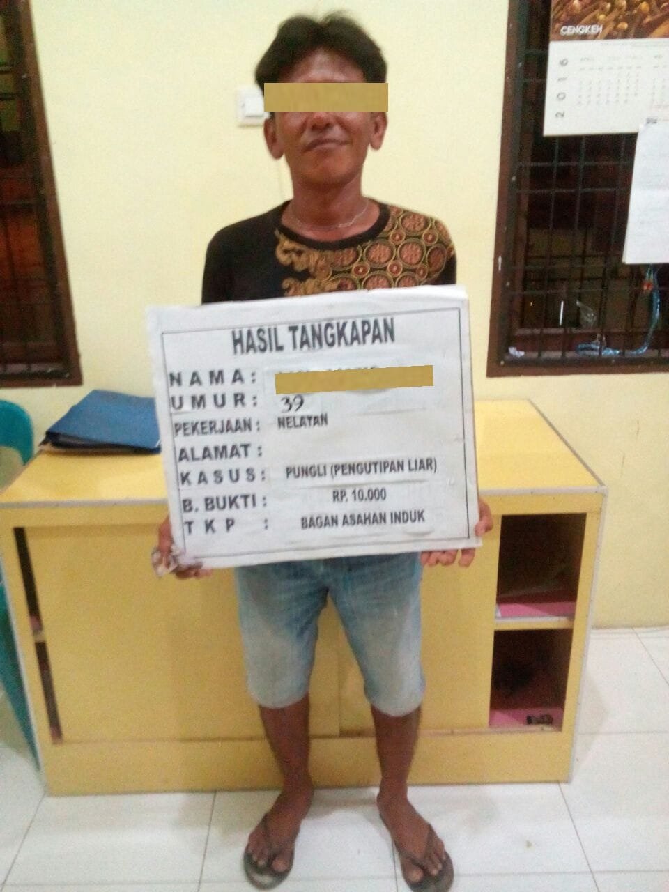 Preman yang Resahkan Warga Diamankan Ke Polres Aaahan