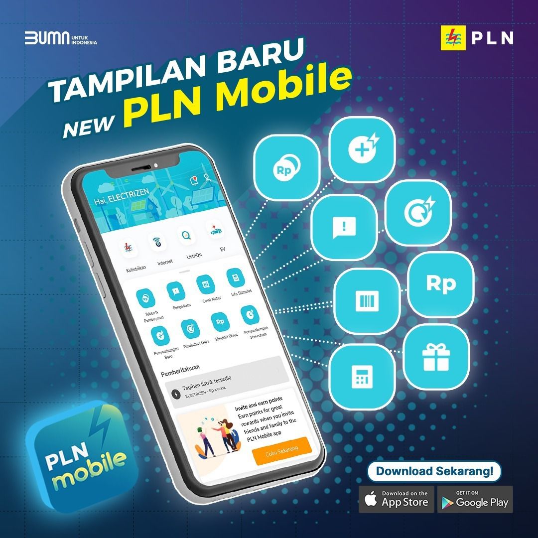 Sekarang Sudah Bisa Beli Token Rp 5.000 di PLN Mobile